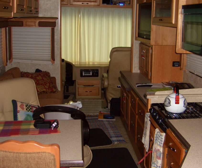 Our small cave on wheels