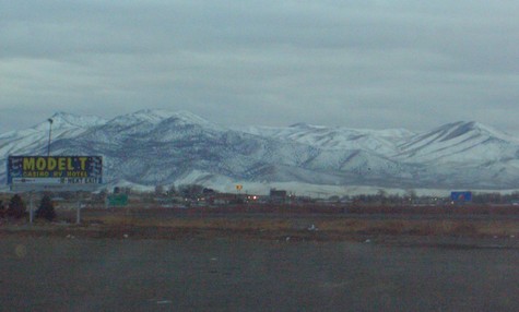 Snowy mountains