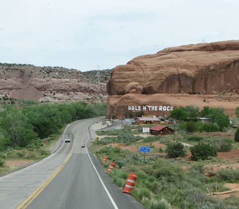 Hole in the rock