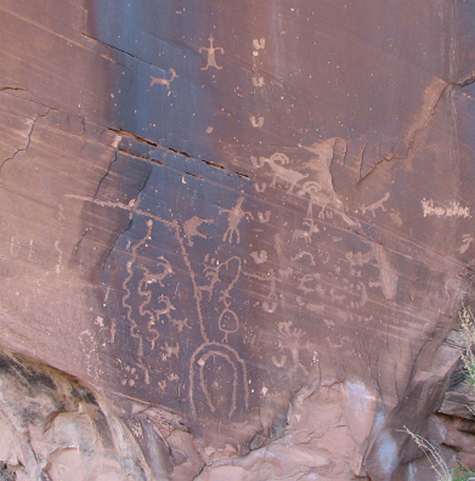 Lost petroglyph