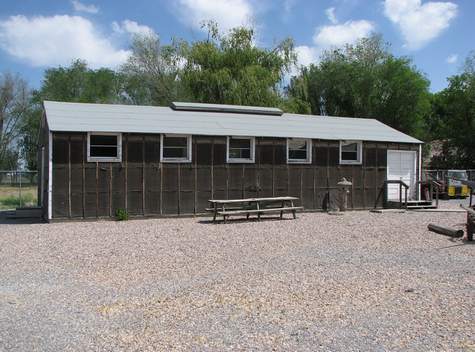 Concentration camp building