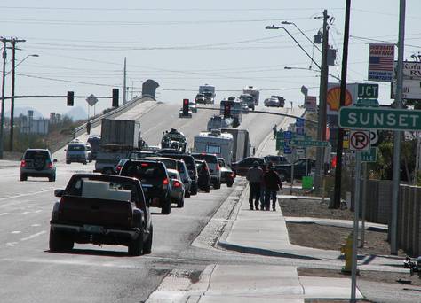 Traffic scene