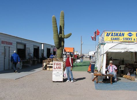 The solitude of Quartzsite