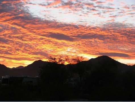 Quartzsite sunset