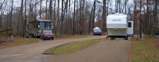Natchez State Park campground