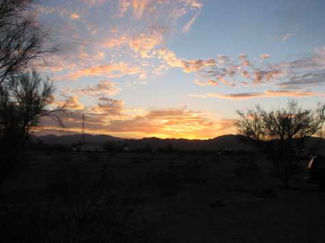 Desert sunset